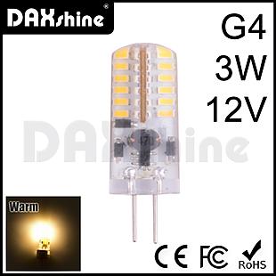 DAXSHINE 48LED G4 3W 12V Warm White 2800-3200K 100-120lm       